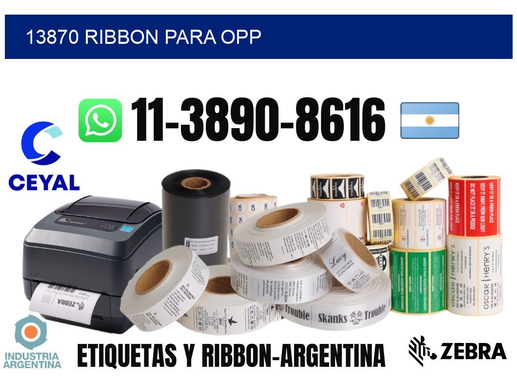 13870 ribbon para opp