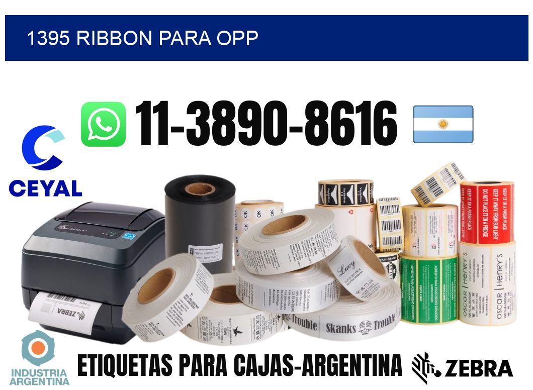1395 ribbon para opp