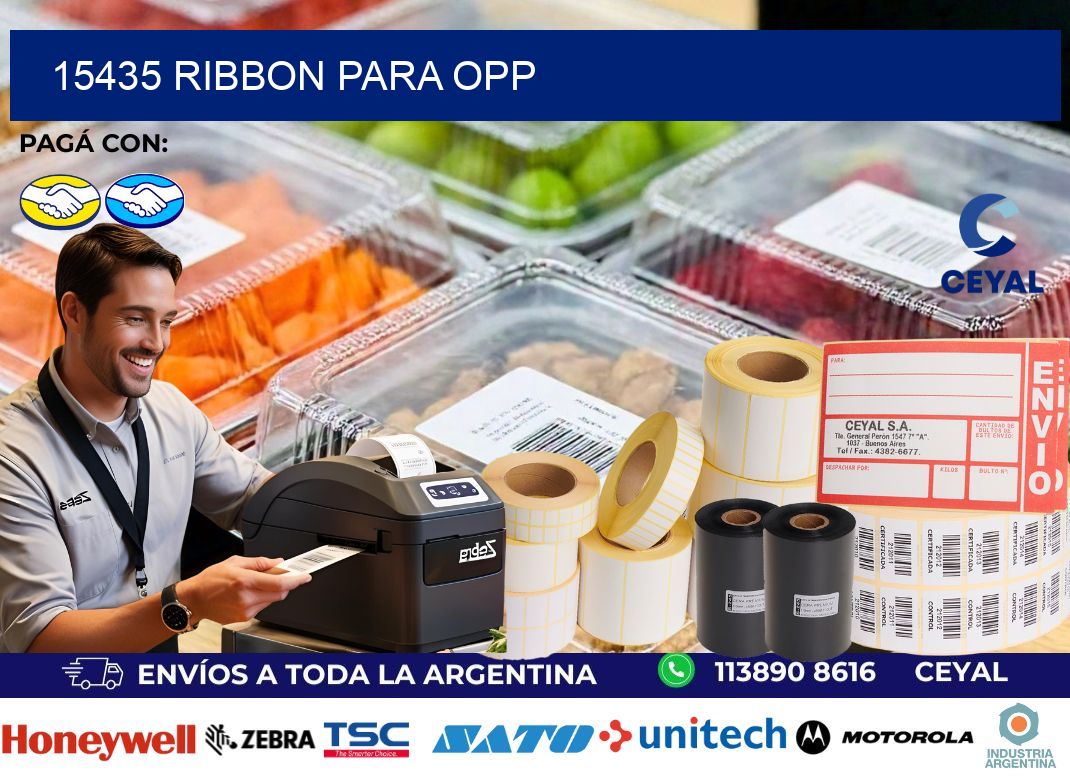 15435 ribbon para opp