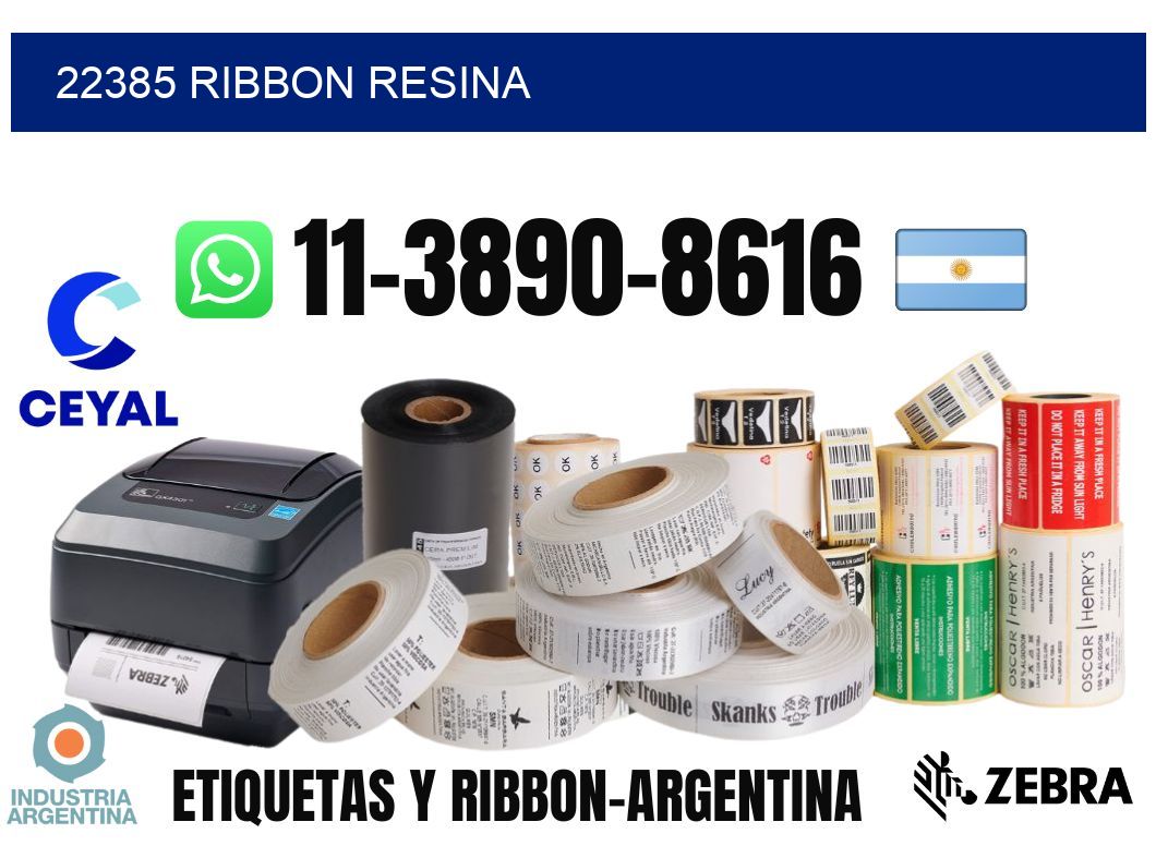 22385 ribbon resina
