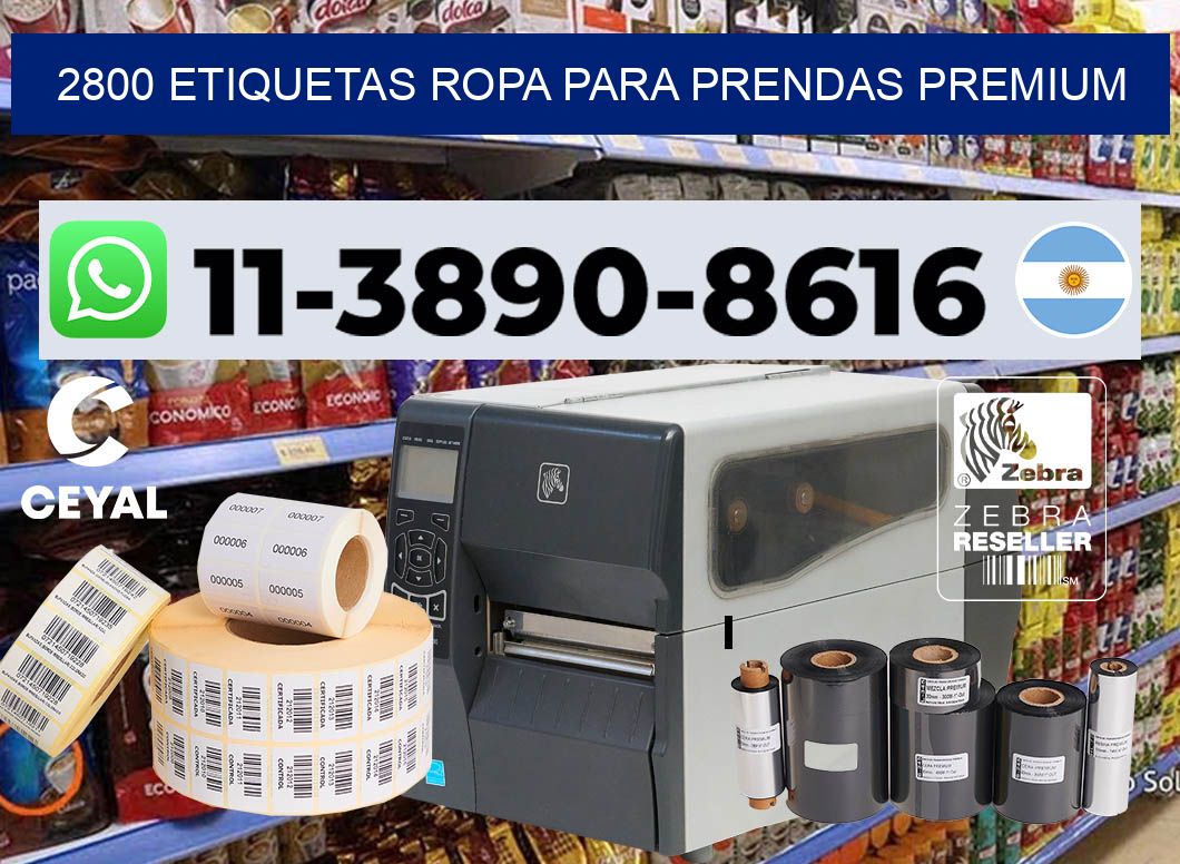 2800 Etiquetas ropa para prendas premium