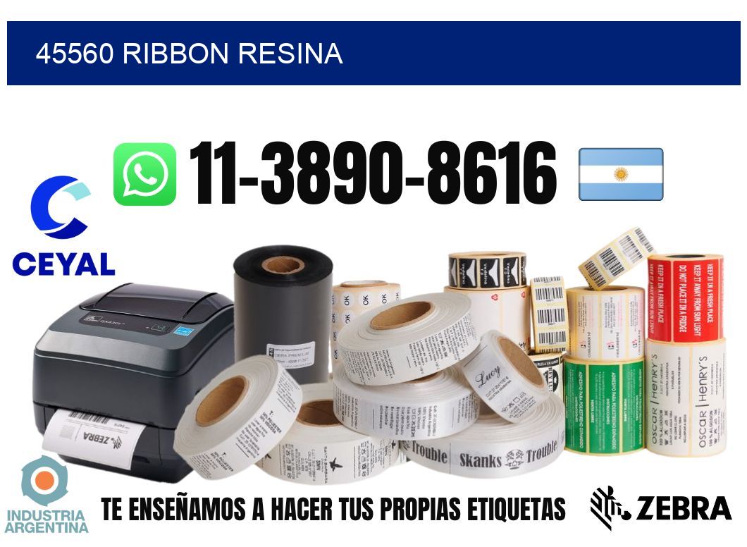 45560 ribbon resina