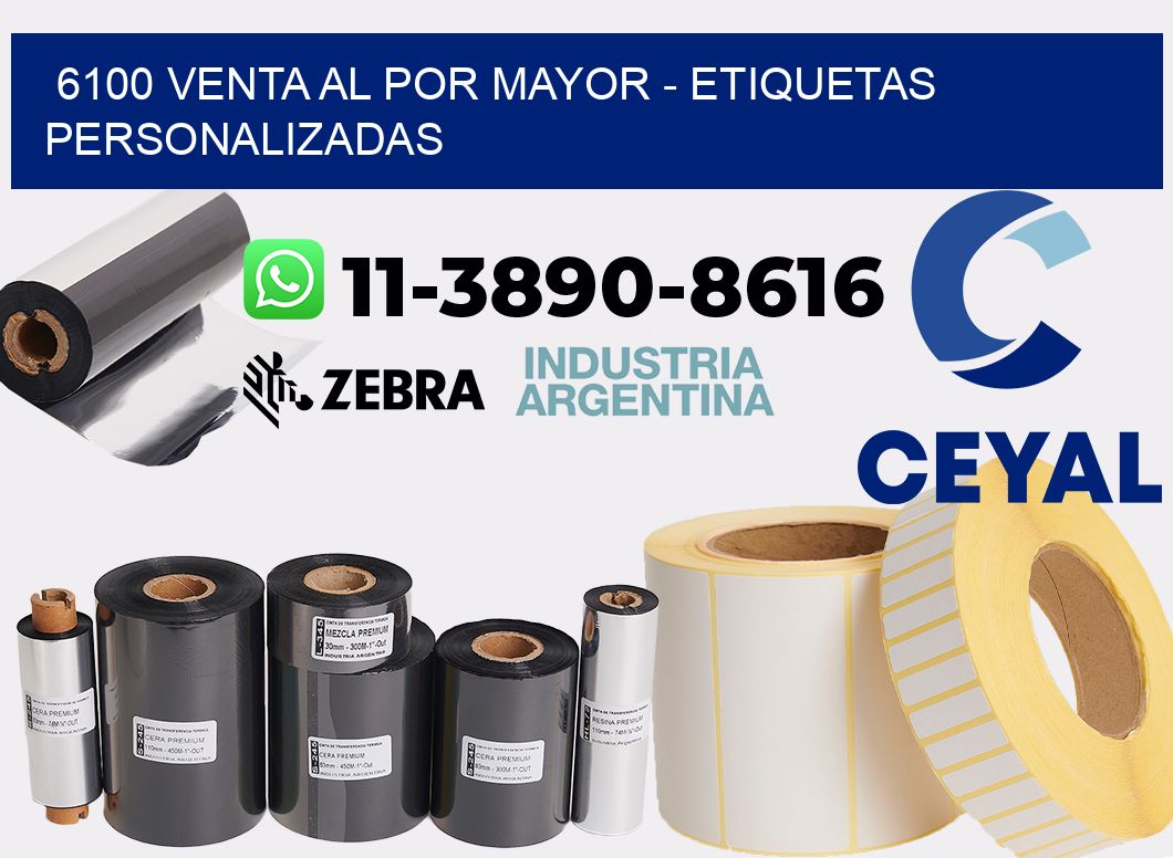 6100 Venta al Por Mayor - Etiquetas Personalizadas