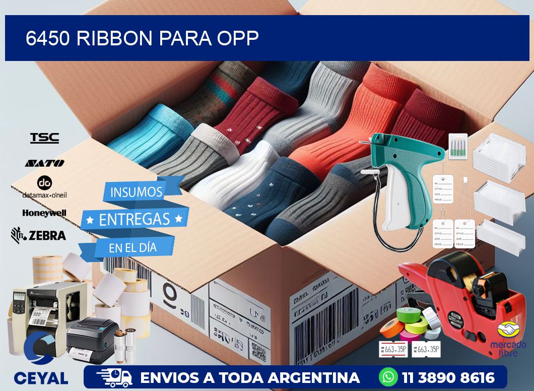 6450 ribbon para opp