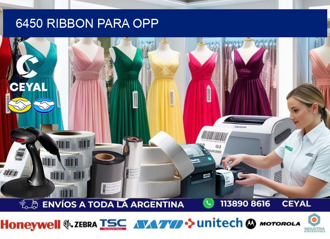 6450 ribbon para opp