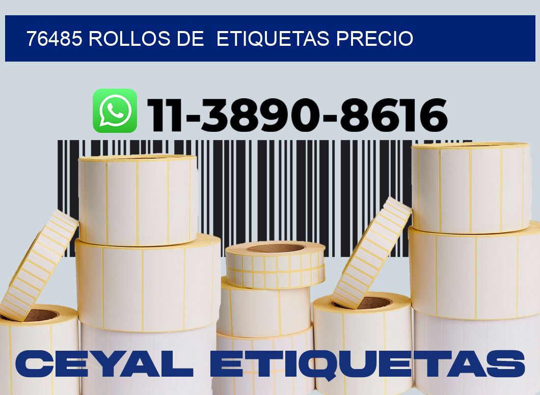 76485 rollos de etiquetas precio