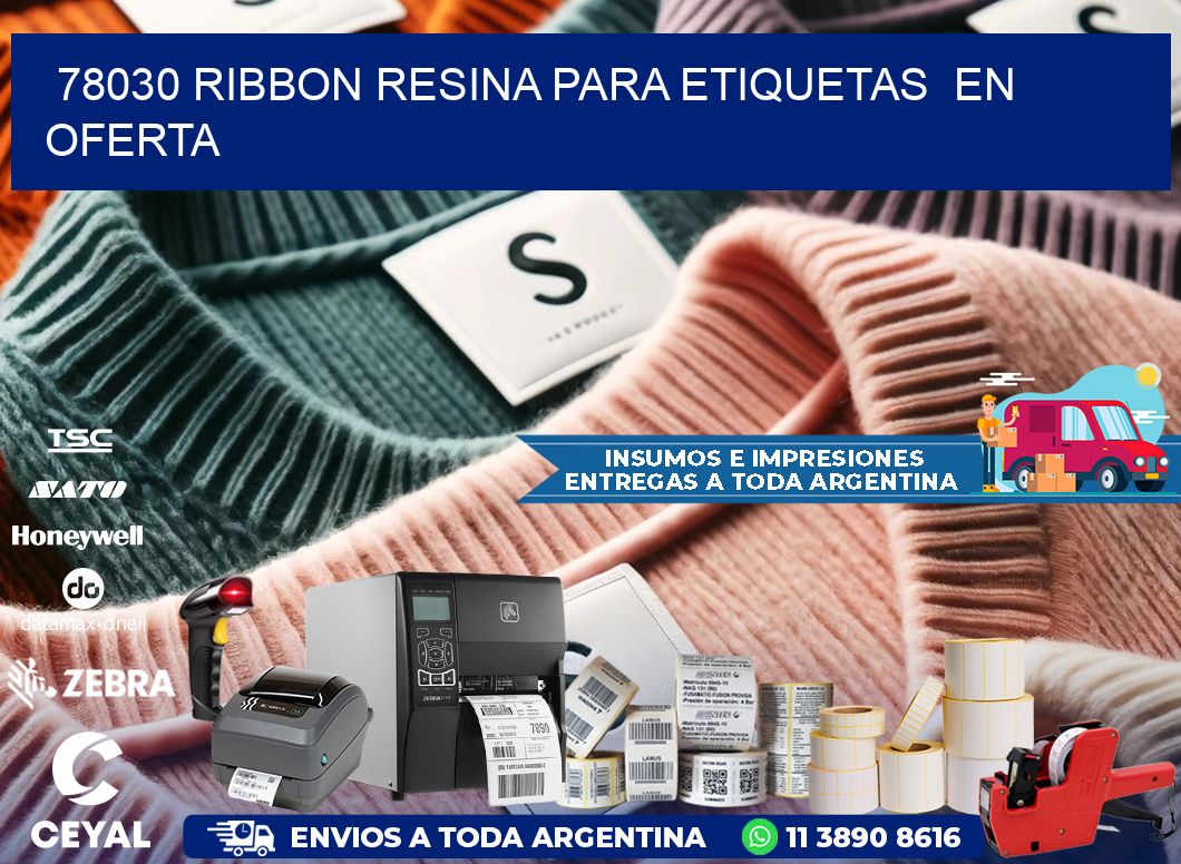 78030 ribbon resina para etiquetas en oferta