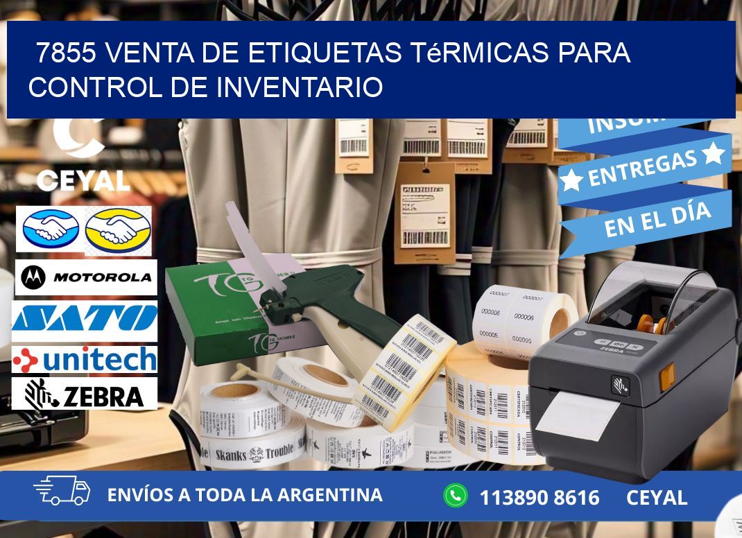 7855 venta de etiquetas térmicas para control de inventario
