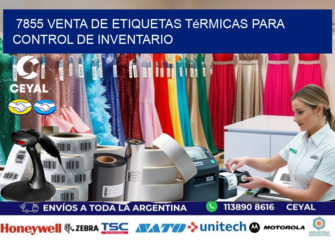 7855 venta de etiquetas térmicas para control de inventario