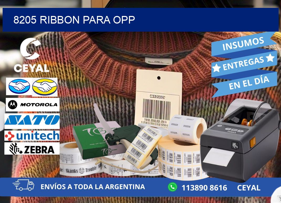 8205 ribbon para opp
