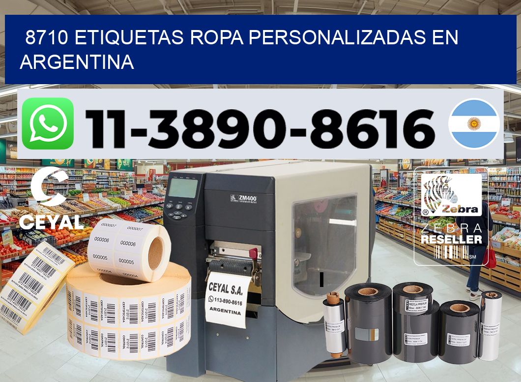 8710 Etiquetas ropa personalizadas en Argentina
