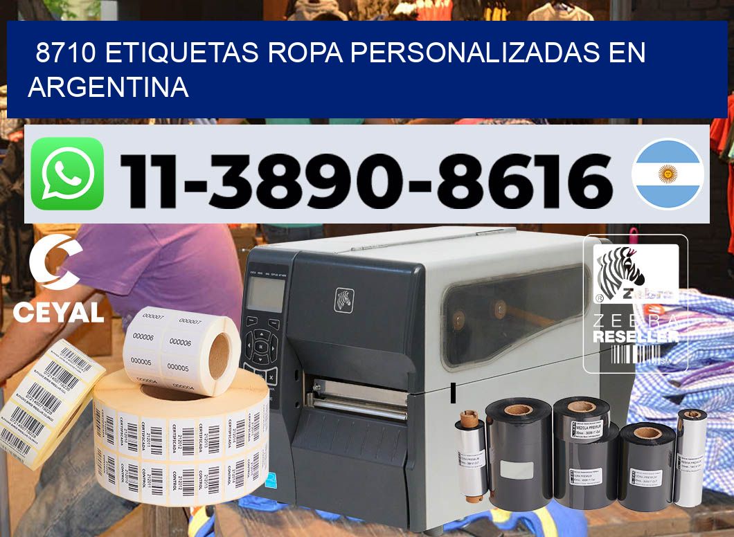 8710 Etiquetas ropa personalizadas en Argentina