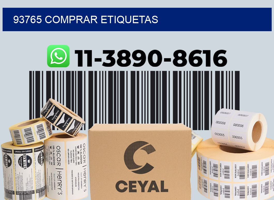 93765 comprar etiquetas
