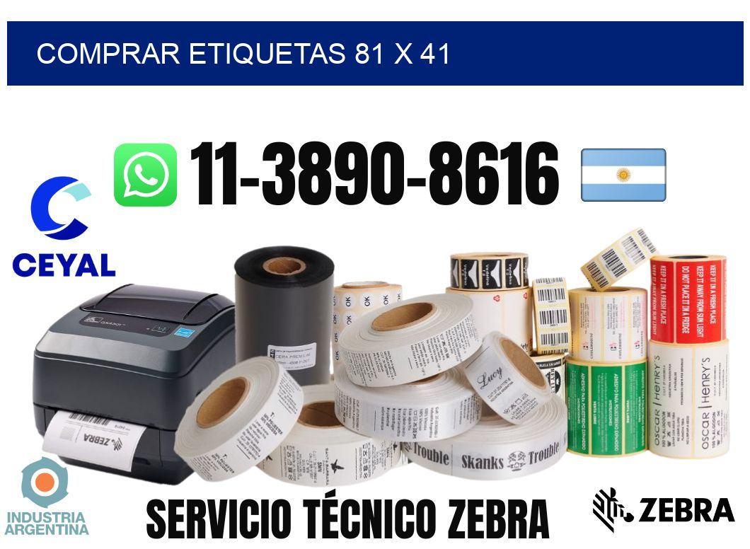 comprar etiquetas 81 x 41