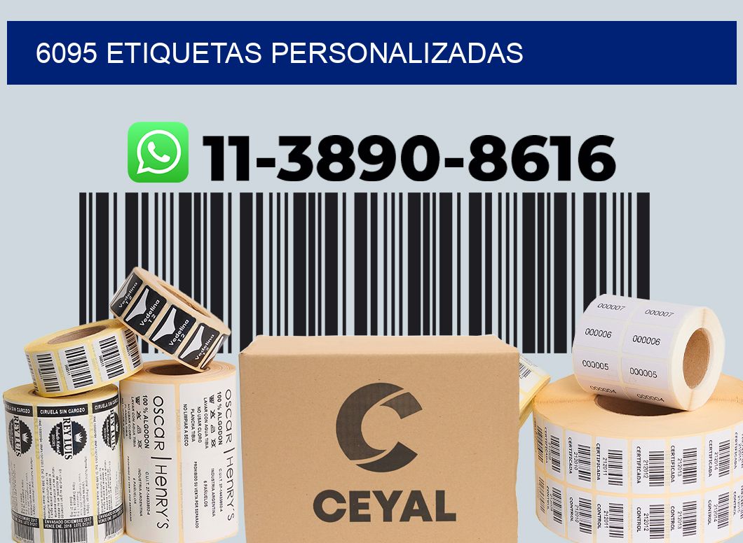 6095 etiquetas personalizadas