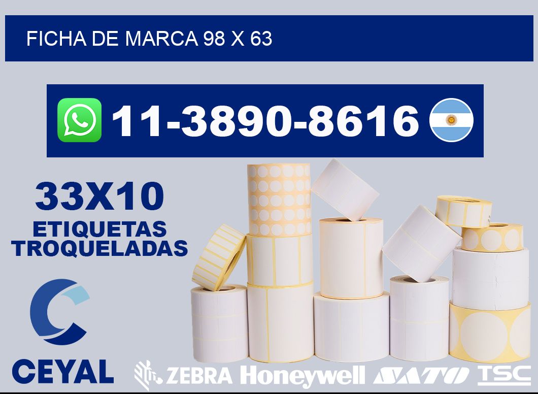 Ficha de marca 98 x 63