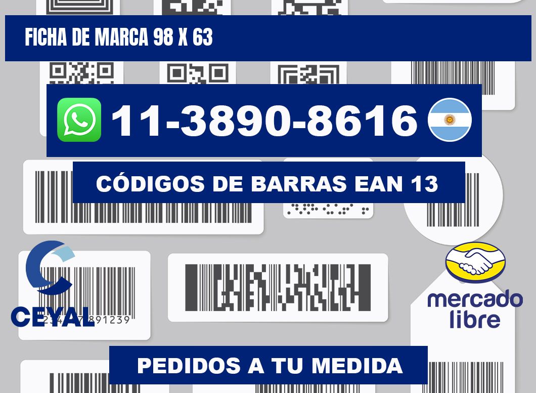 Ficha de marca 98 x 63