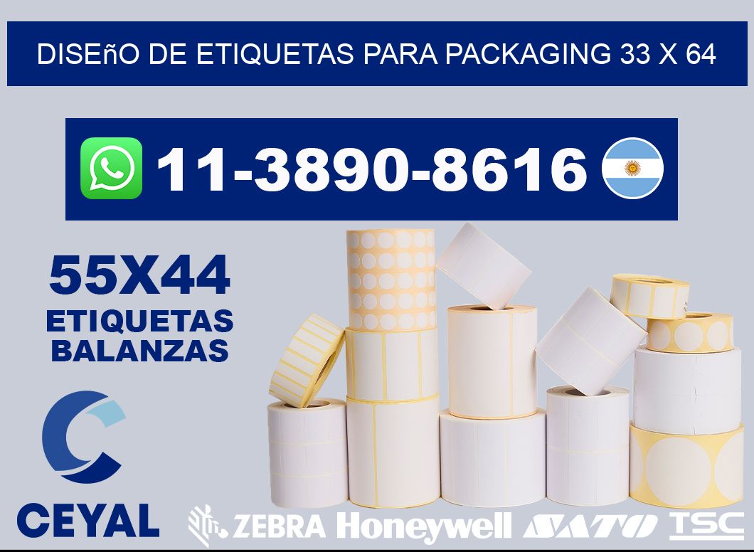 diseño de etiquetas para packaging 33 x 64