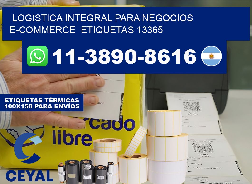 Logística integral para negocios e-commerce  etiquetas 13365