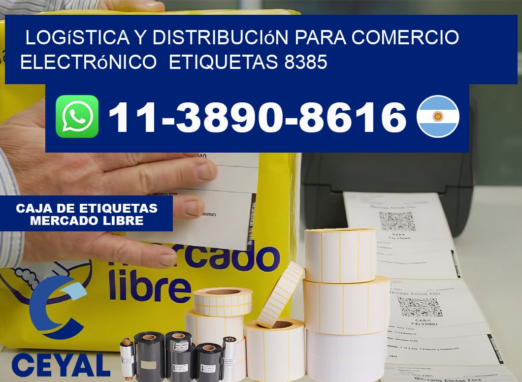 Logística y distribución para comercio electrónico  etiquetas 8385