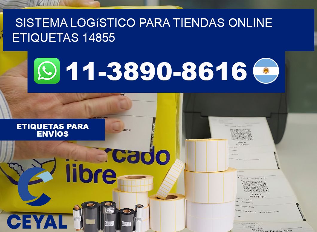 Sistema logístico para tiendas online  etiquetas 14855