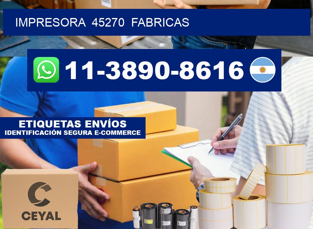 impresora 45270 fabricas