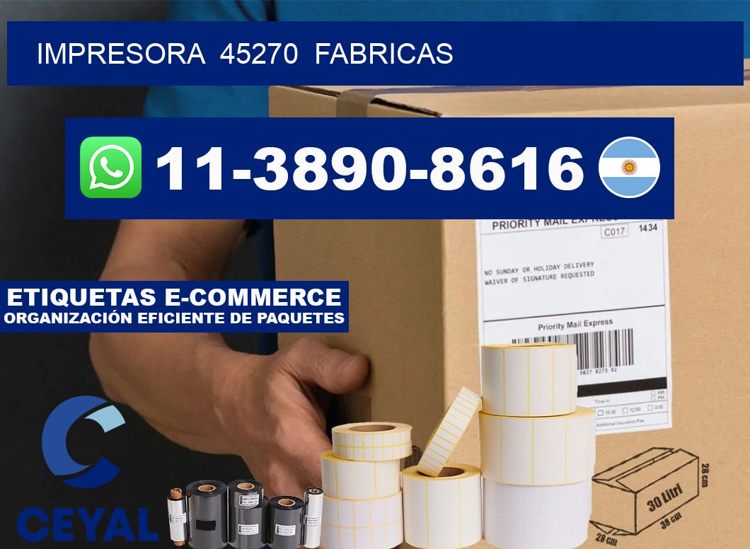 impresora 45270 fabricas