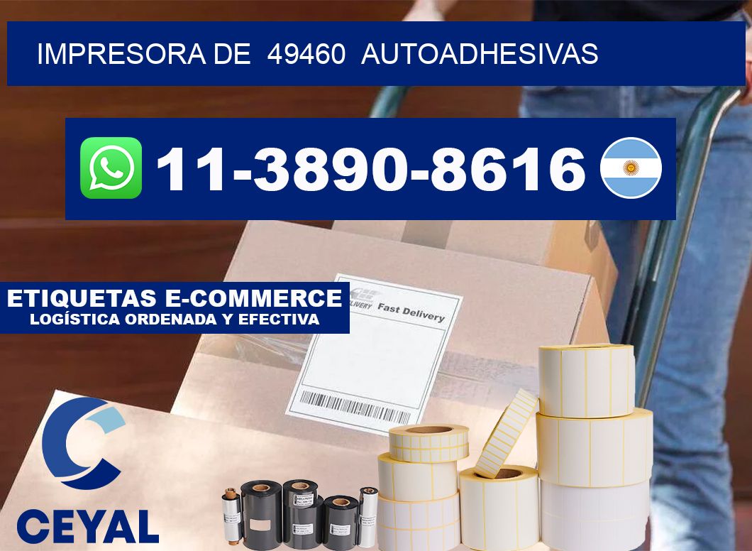 impresora de  49460  autoadhesivas