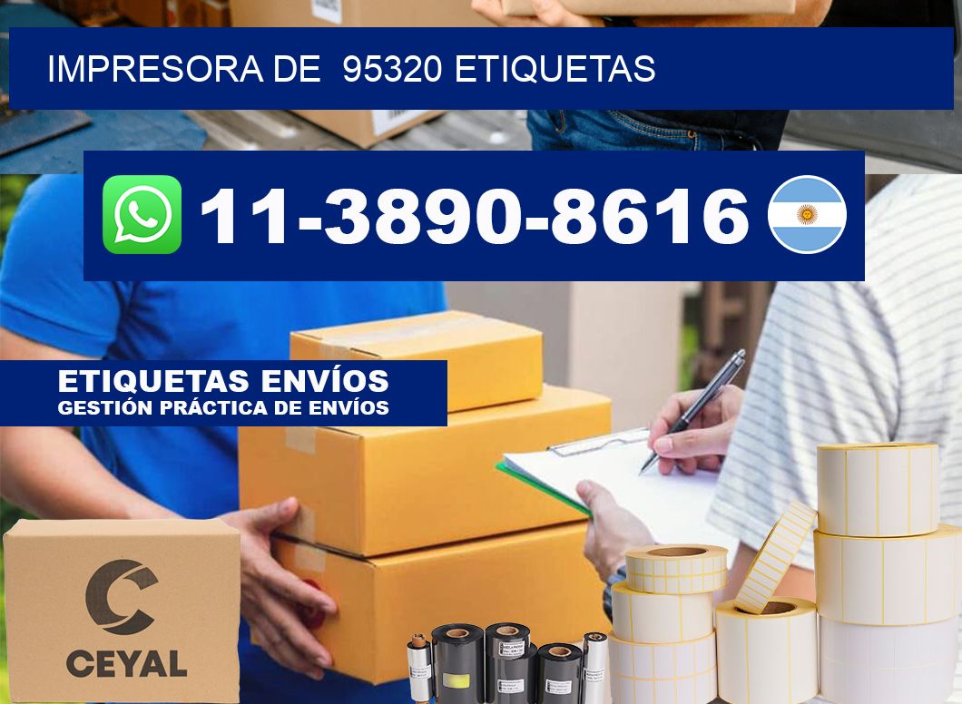 impresora de 95320 etiquetas