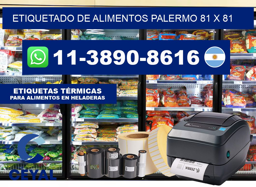 Etiquetado de alimentos palermo 81 x 81
