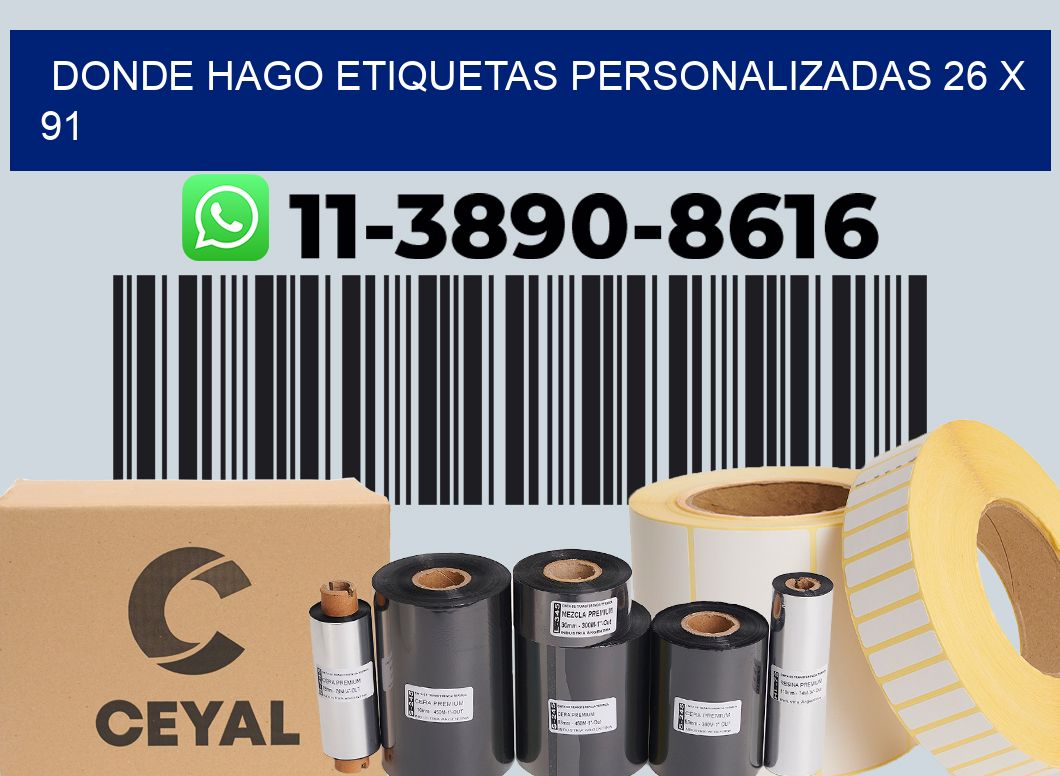 donde hago etiquetas personalizadas 26 x 91