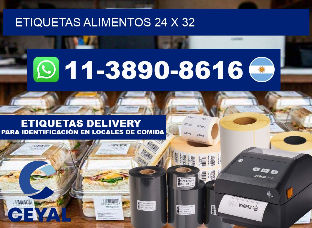 etiquetas alimentos 24 x 32