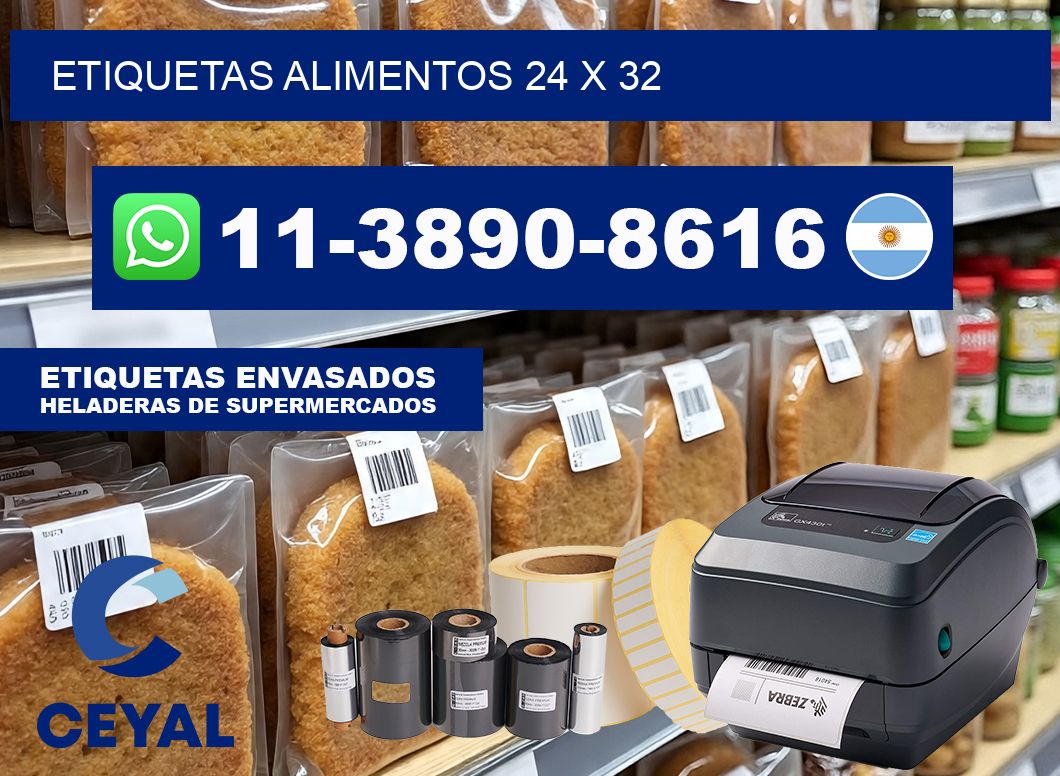 etiquetas alimentos 24 x 32