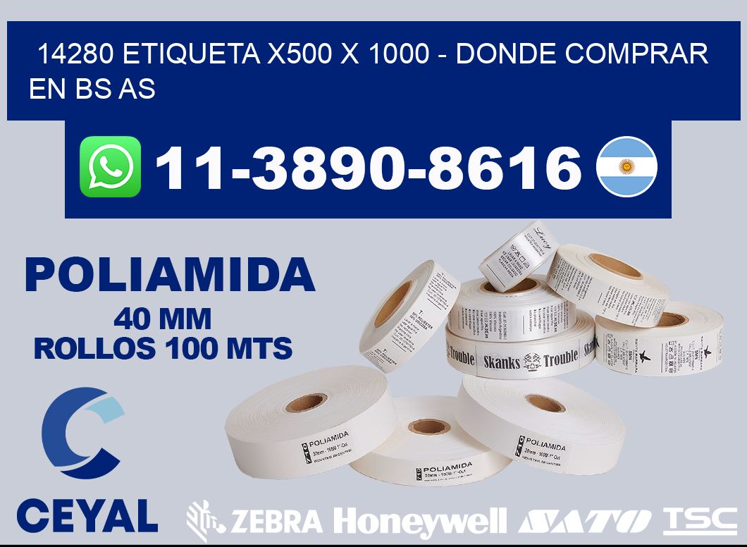 14280 etiqueta x500 x 1000 - Donde Comprar en bs as