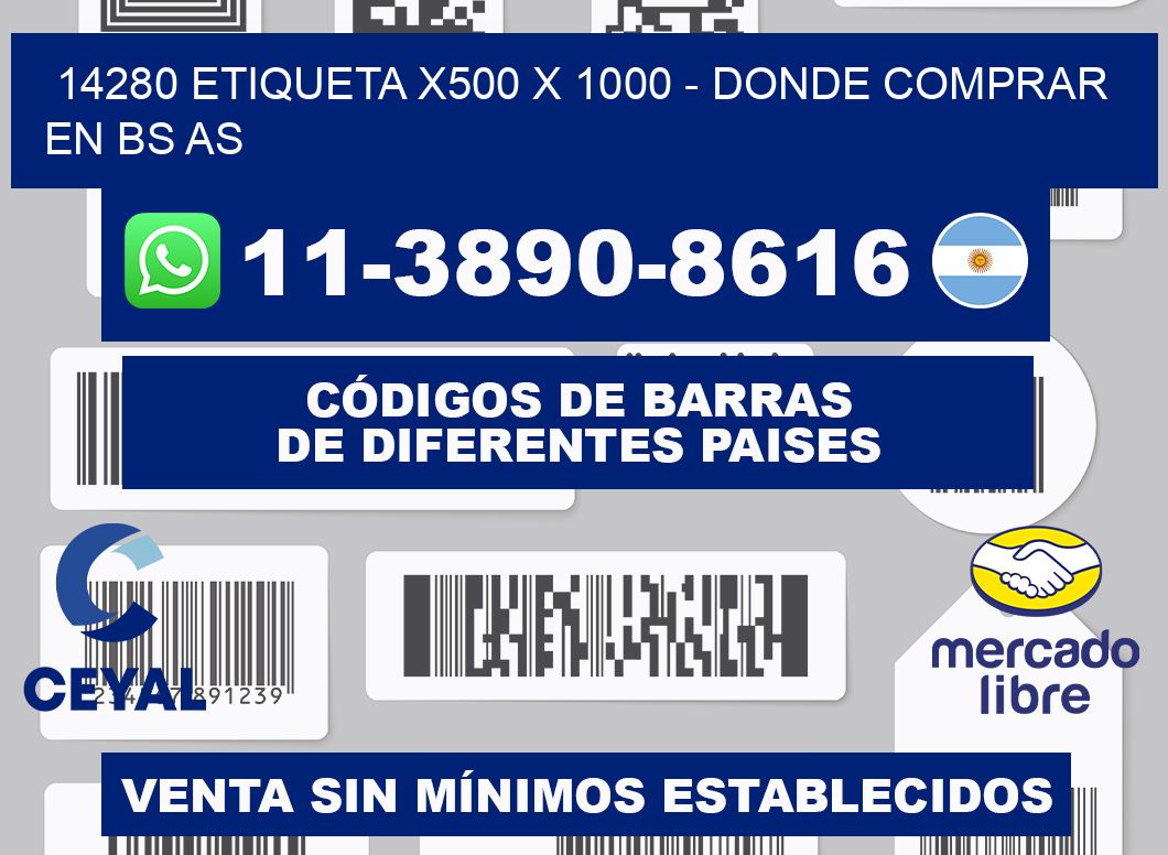 14280 etiqueta x500 x 1000 - Donde Comprar en bs as