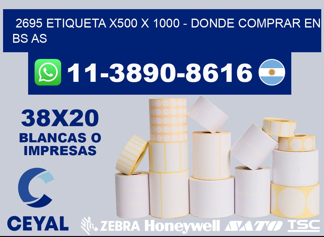 2695 etiqueta x500 x 1000 - Donde Comprar en bs as