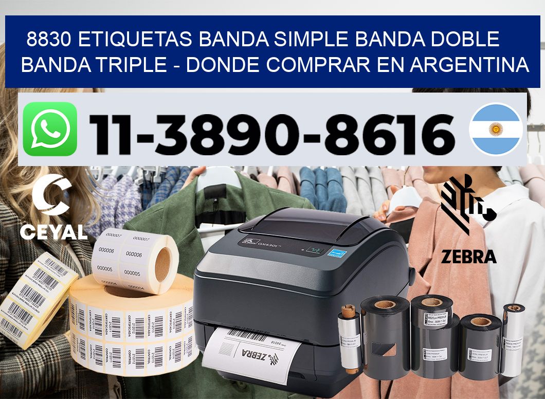 8830 etiquetas banda simple banda doble banda triple – Donde Comprar en Argentina