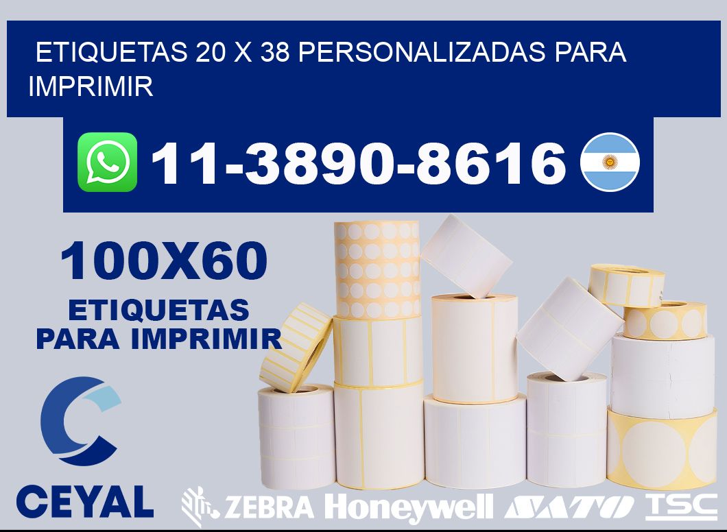 etiquetas 20 x 38 personalizadas para imprimir