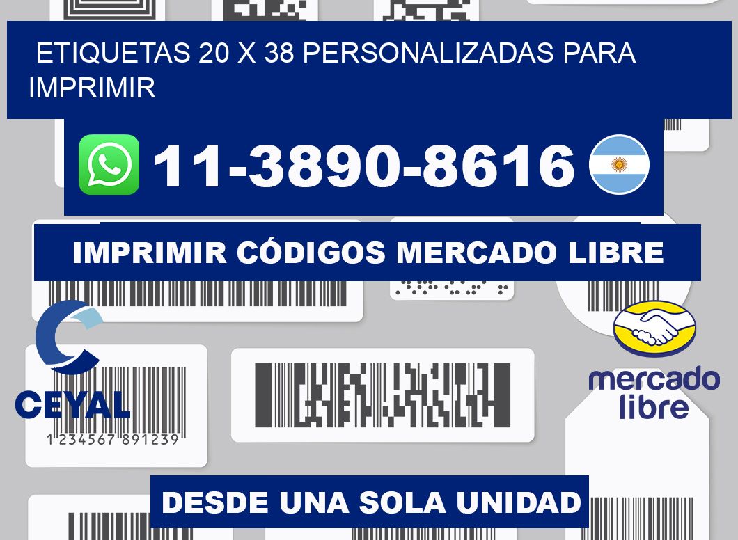 etiquetas 20 x 38 personalizadas para imprimir