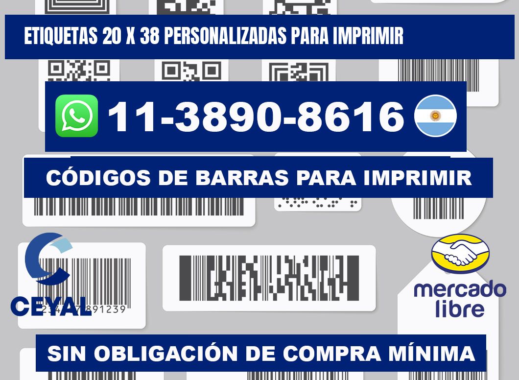 etiquetas 20 x 38 personalizadas para imprimir