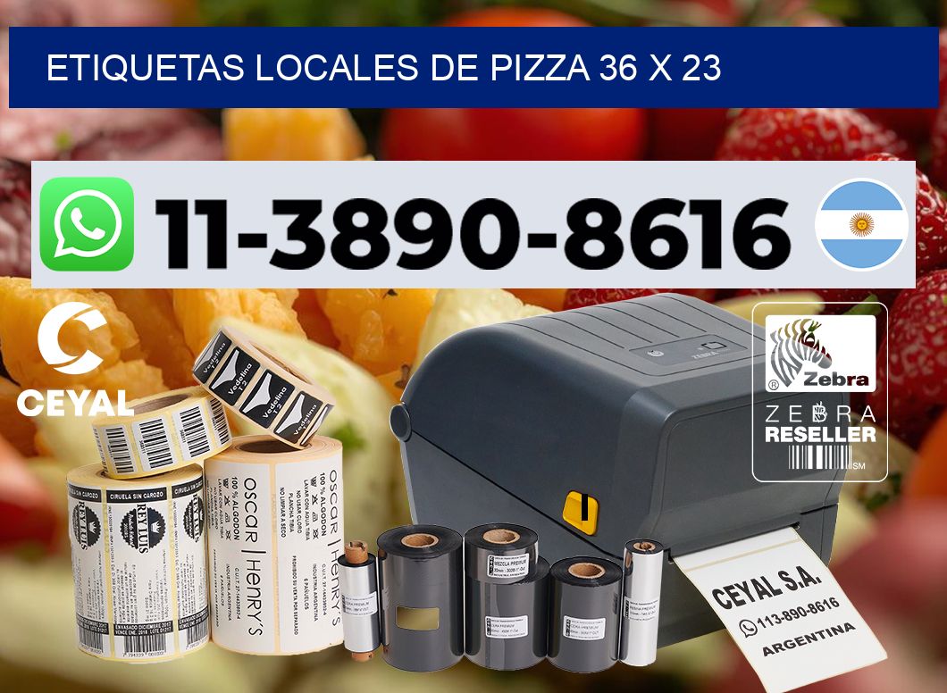 etiquetas locales de pizza 36 x 23
