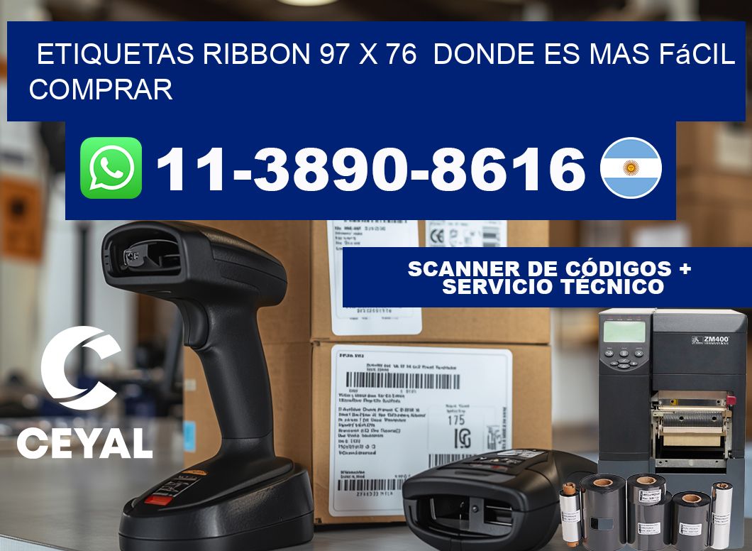 etiquetas ribbon 97 x 76  Donde es mas fácil comprar