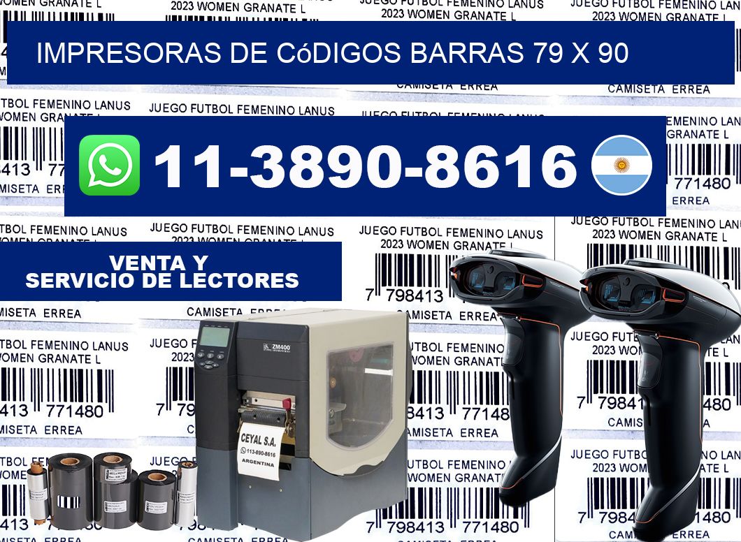 impresoras de códigos barras 79 x 90