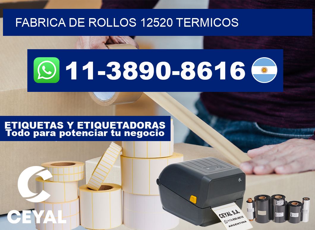 FABRICA DE ROLLOS 12520 TERMICOS