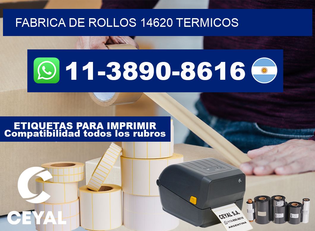 FABRICA DE ROLLOS 14620 TERMICOS