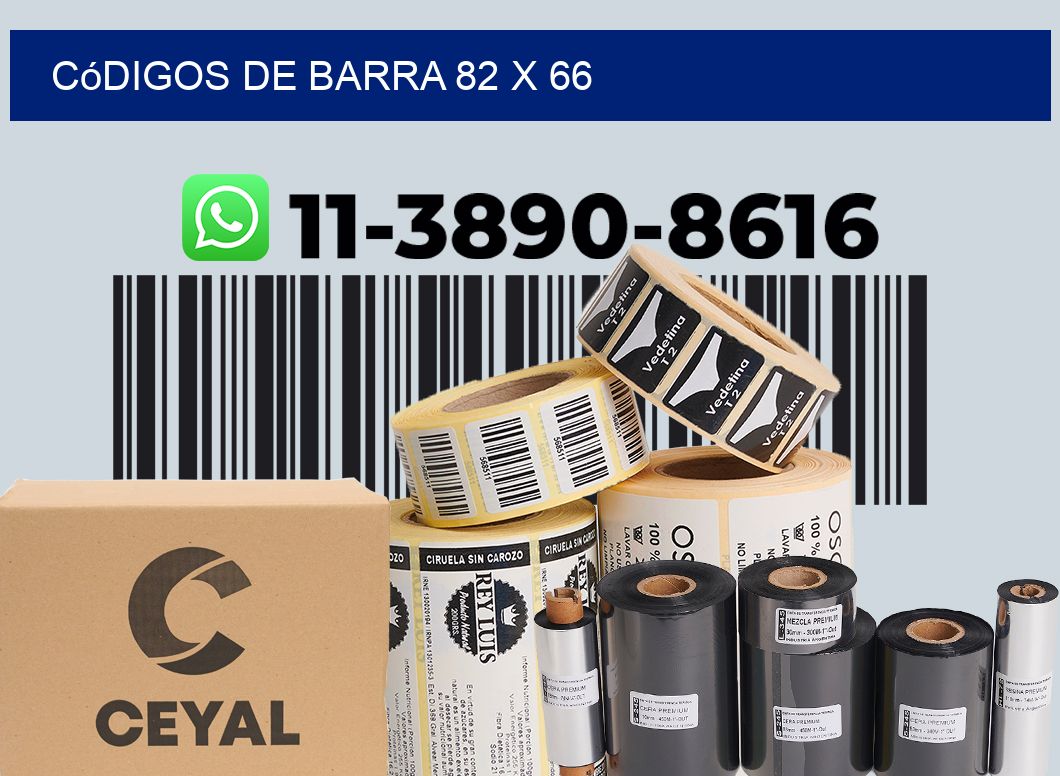 códigos de barra 82 x 66