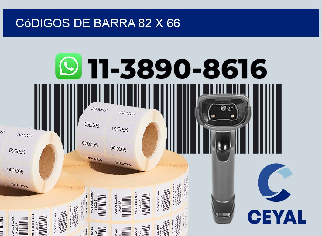 códigos de barra 82 x 66