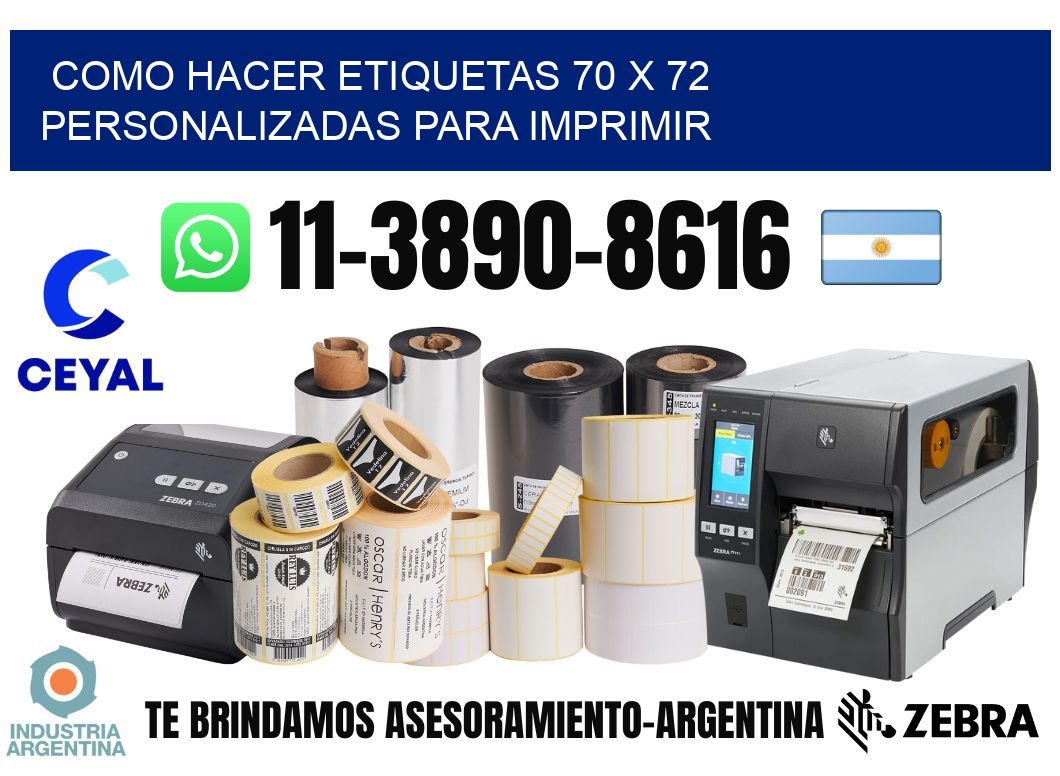 como hacer etiquetas 70 x 72 personalizadas para imprimir