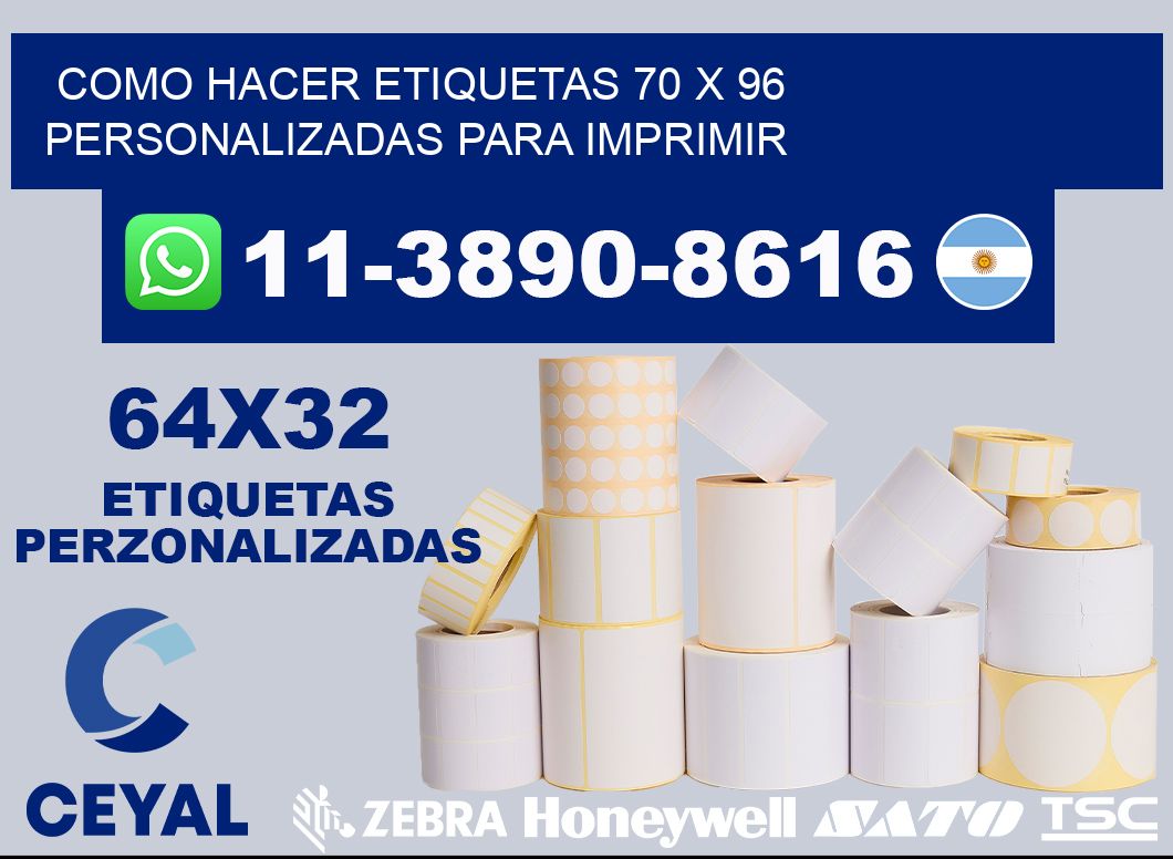 como hacer etiquetas 70 x 96 personalizadas para imprimir