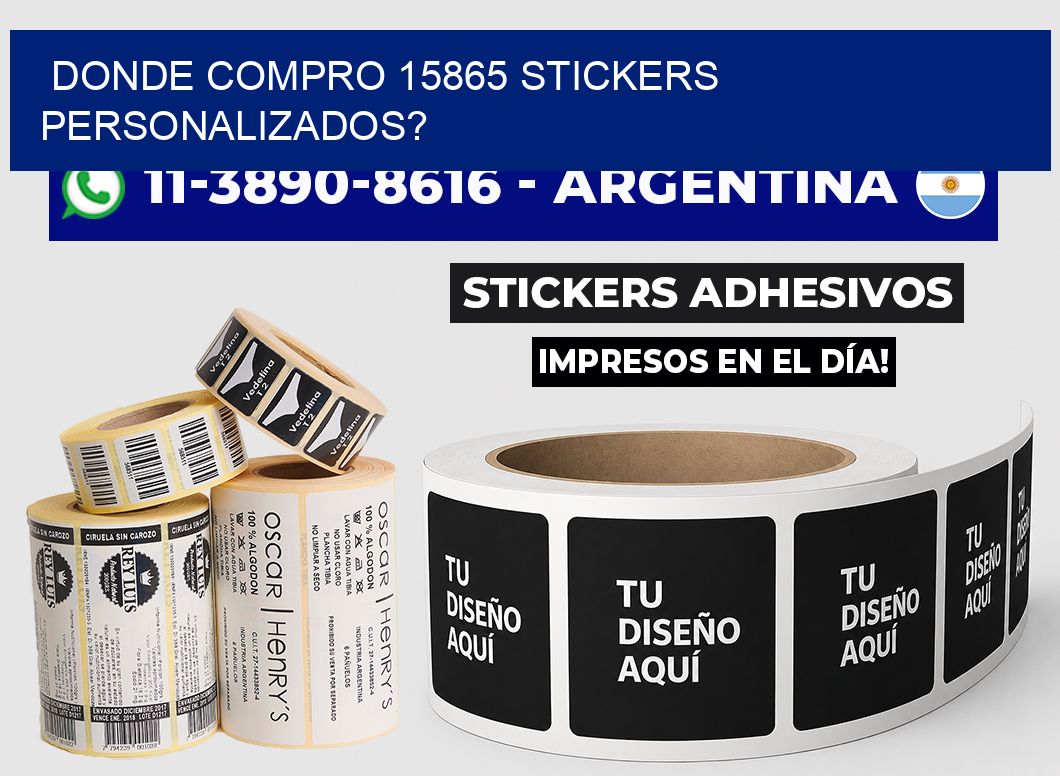 donde compro 15865 stickers personalizados?